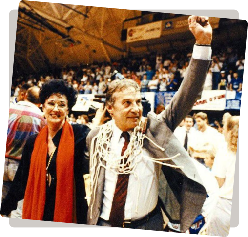 Mauro, Mike and Dan's dad, was a published author (books about coaching and basketball strategy) as well as an accomplished coach.